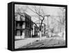 Esplanade Street, New Orleans-null-Framed Stretched Canvas