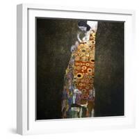 Espoir II-Gustav Klimt-Framed Giclee Print