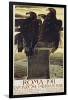 Esposizione Internationale, Roma 1911 Poster-Duilio Cambellotti-Framed Giclee Print