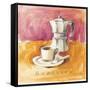 Espresso Aroma-Lauren Hamilton-Framed Stretched Canvas