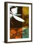 Espresso Floral One-Jan Weiss-Framed Art Print