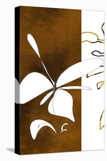 Espresso Floral Three-Jan Weiss-Stretched Canvas