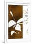 Espresso Floral Three-Jan Weiss-Framed Art Print