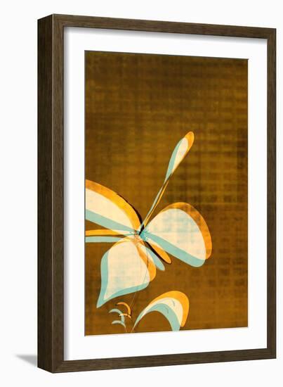 Espresso Floral Two-Jan Weiss-Framed Art Print