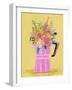 Espresso Maker with Flowers-Raissa Oltmanns-Framed Photographic Print