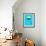 Espresso Martini Sky Blue-Alice Straker-Framed Photographic Print displayed on a wall