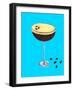 Espresso Martini Sky Blue-Alice Straker-Framed Photographic Print