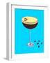 Espresso Martini Sky Blue-Alice Straker-Framed Photographic Print