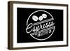 Espresso Roaster Co. (black)-Lantern Press-Framed Art Print