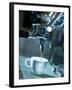 Espresso Running into a Cup-Ingolf Hatz-Framed Photographic Print