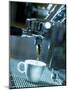 Espresso Running into a Cup-Ingolf Hatz-Mounted Photographic Print