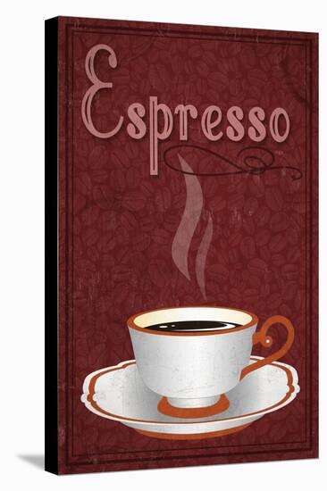 Espresso Sign-Lantern Press-Stretched Canvas