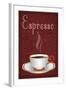 Espresso Sign-Lantern Press-Framed Art Print