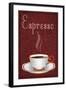 Espresso Sign-Lantern Press-Framed Art Print