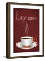 Espresso Sign-Lantern Press-Framed Art Print