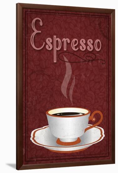 Espresso Sign-Lantern Press-Framed Art Print