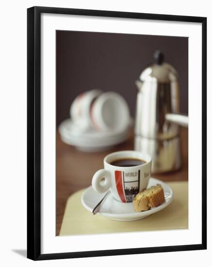 Espresso with Biscotti-Michael Paul-Framed Photographic Print