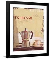 Espresso-Anna Flores-Framed Art Print