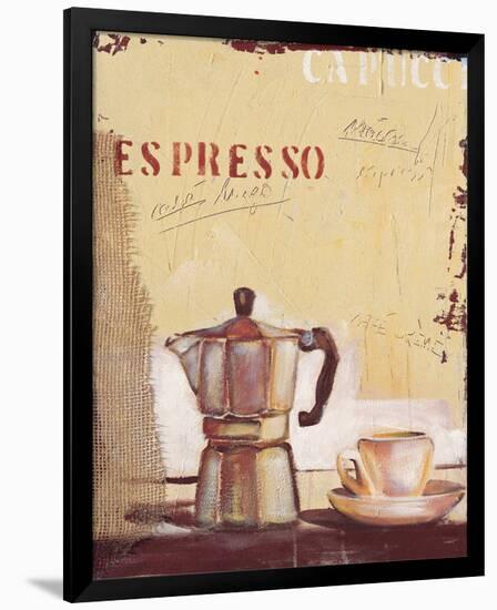 Espresso-Anna Flores-Framed Art Print