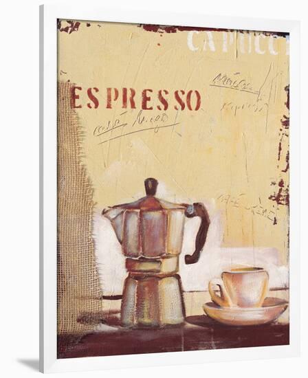 Espresso-Anna Flores-Framed Art Print