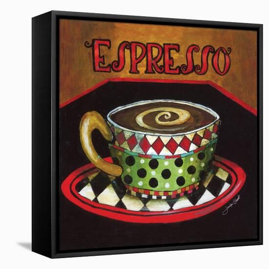 Espresso-Jennifer Garant-Framed Stretched Canvas