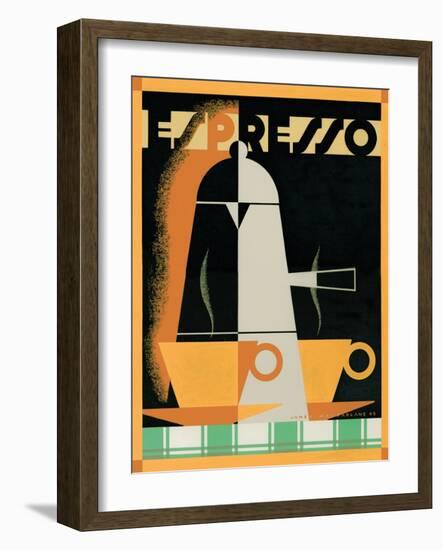 Espresso-Brian James-Framed Art Print