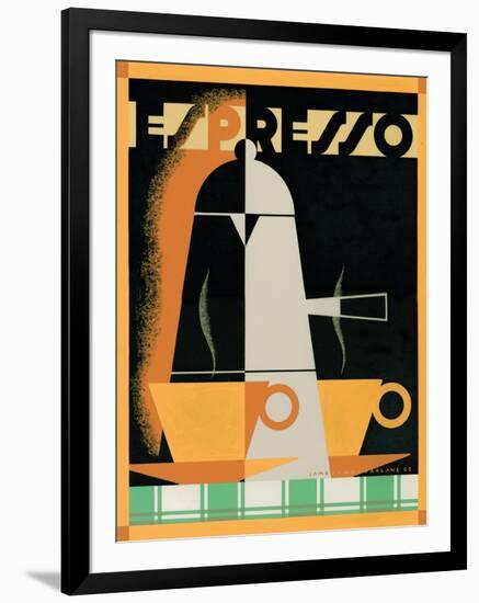 Espresso-Brian James-Framed Art Print