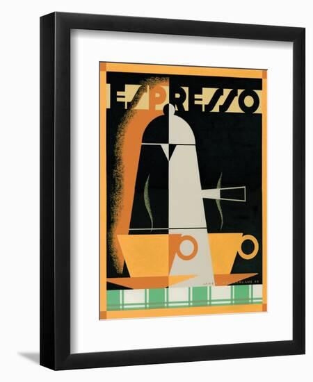 Espresso-Brian James-Framed Art Print