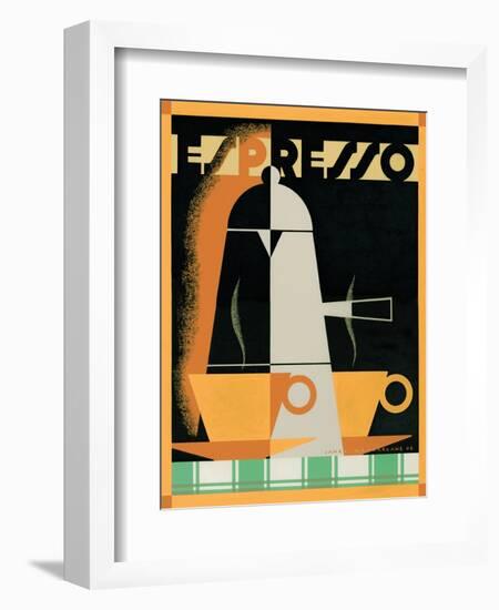 Espresso-Brian James-Framed Art Print