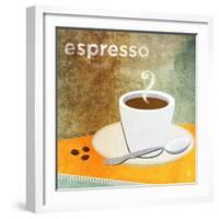 Espresso-Donna Slade-Framed Art Print