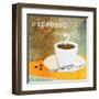 Espresso-Donna Slade-Framed Art Print