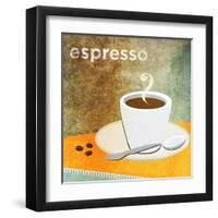 Espresso-Donna Slade-Framed Art Print