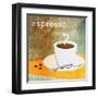 Espresso-Donna Slade-Framed Art Print