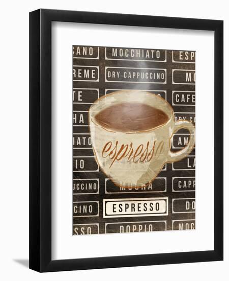 Espresso-OnRei-Framed Art Print