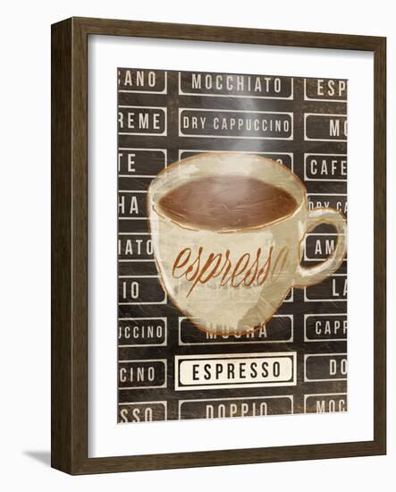 Espresso-OnRei-Framed Art Print