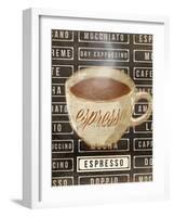 Espresso-OnRei-Framed Art Print