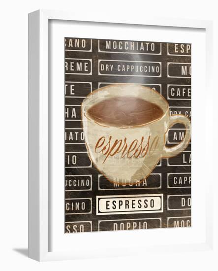 Espresso-OnRei-Framed Art Print