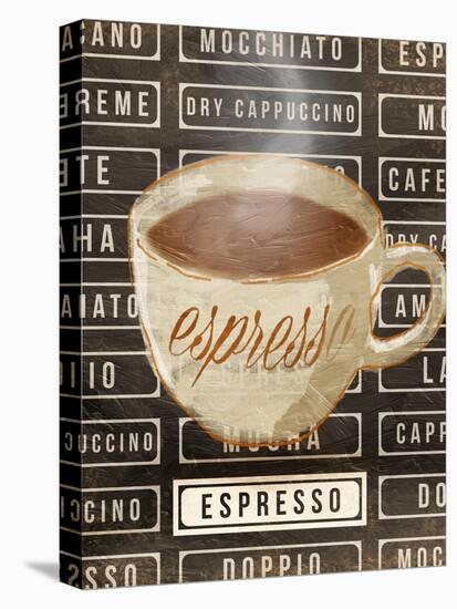 Espresso-OnRei-Stretched Canvas