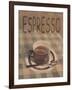 Espresso-Unknown Chiu-Framed Art Print