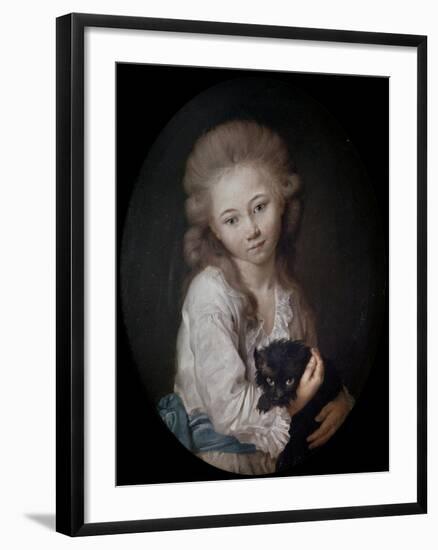 Esprit de Baculard D'Arnaud, 1776-Jean-Baptiste Greuze-Framed Giclee Print