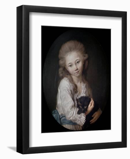 Esprit de Baculard D'Arnaud, 1776-Jean-Baptiste Greuze-Framed Giclee Print