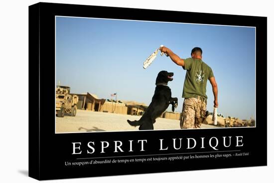 Esprit Ludique: Citation Et Affiche D'Inspiration Et Motivation-null-Stretched Canvas