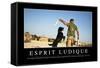 Esprit Ludique: Citation Et Affiche D'Inspiration Et Motivation-null-Framed Stretched Canvas