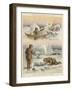 Esquimaux Hunting Walrus and Seals-null-Framed Giclee Print