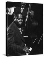 Esquire Jam Session: Art Tatum on Piano-Gjon Mili-Stretched Canvas