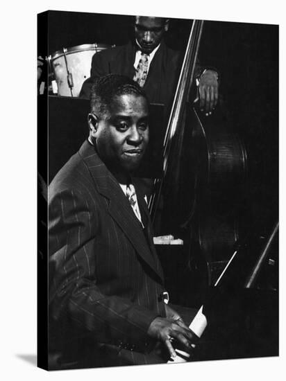 Esquire Jam Session: Art Tatum on Piano-Gjon Mili-Stretched Canvas