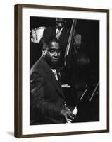 Esquire Jam Session: Art Tatum on Piano-Gjon Mili-Framed Premium Photographic Print