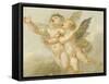 Esquisse pour le plafond L'Etude guide l'essor du Génie-Pierre Paul Prud'hon-Framed Stretched Canvas