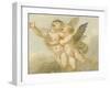 Esquisse pour le plafond L'Etude guide l'essor du Génie-Pierre Paul Prud'hon-Framed Giclee Print