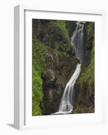 Ess-Na-Larach Waterfall, County Antrim, Ulster, Northern Ireland, UK-Neale Clarke-Framed Photographic Print